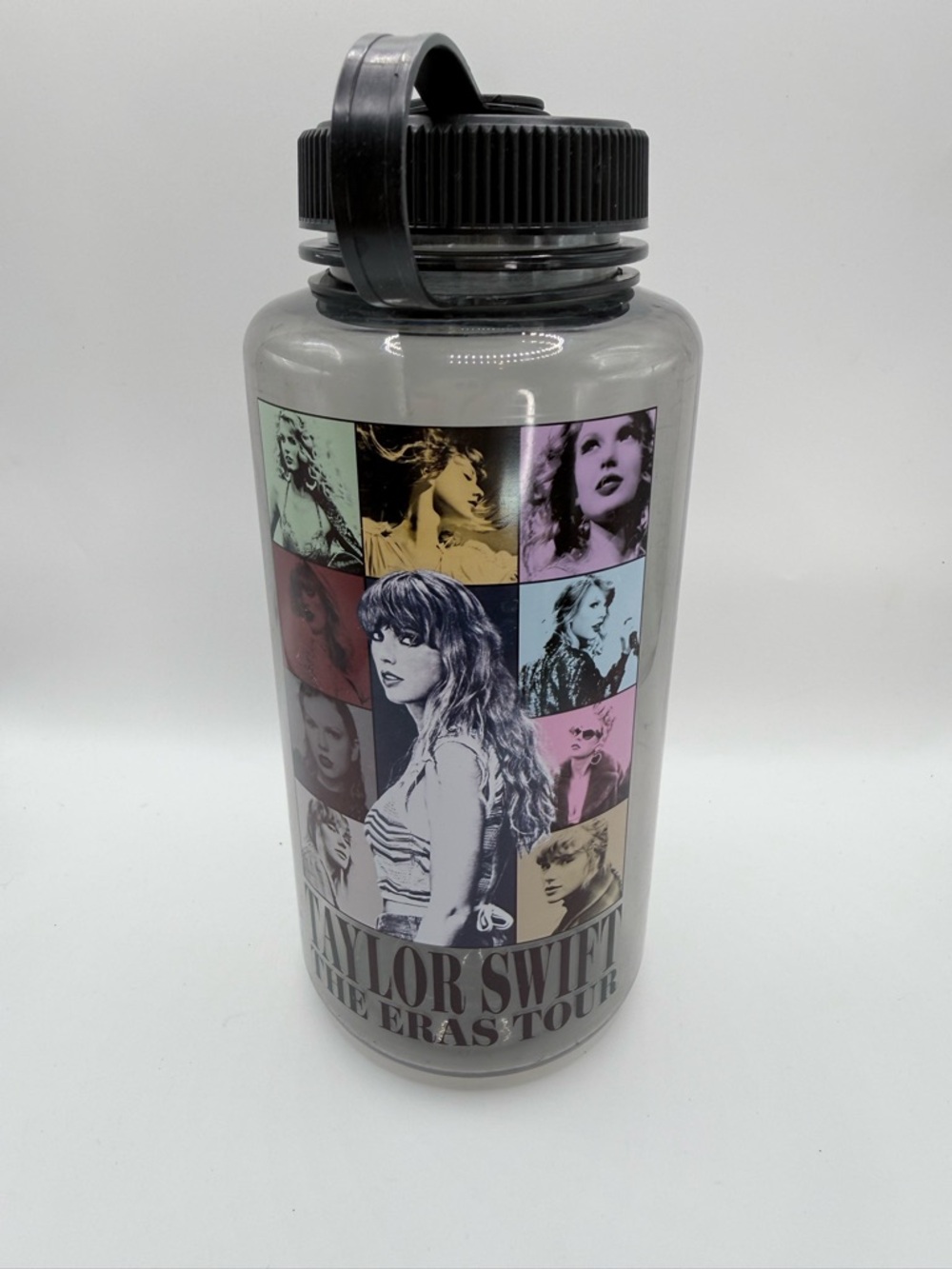 Taylor Swift Gray Tour Water Bottle - The Eras Tour - Preowned